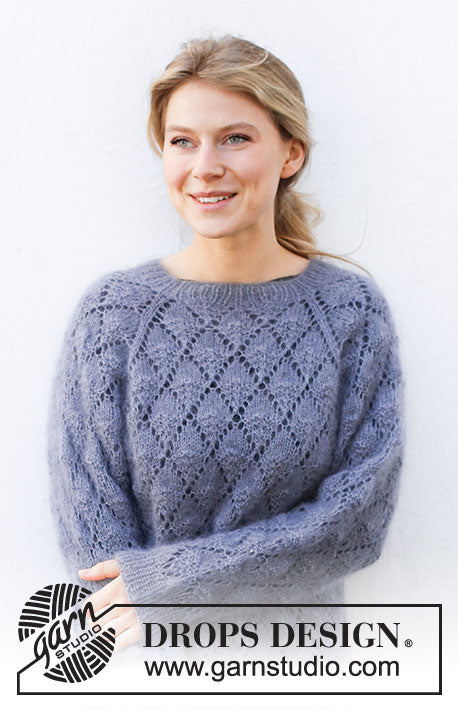 Ensemble de tricot- Patron Frosted Leaves de Drops Design