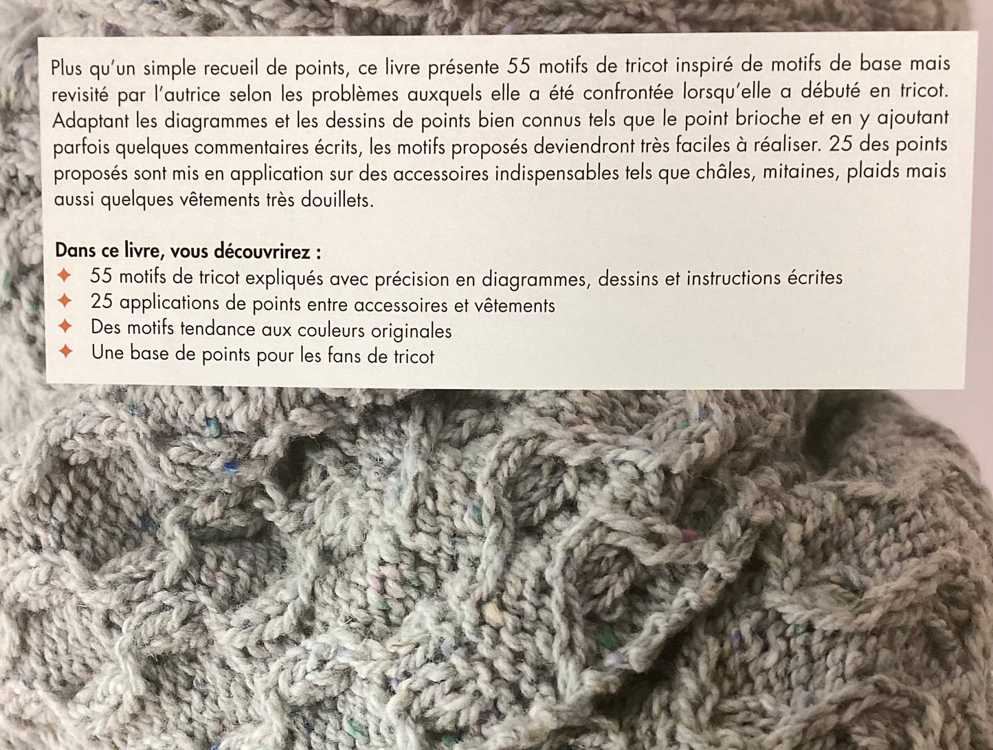 55 Motifs originaux au tricot