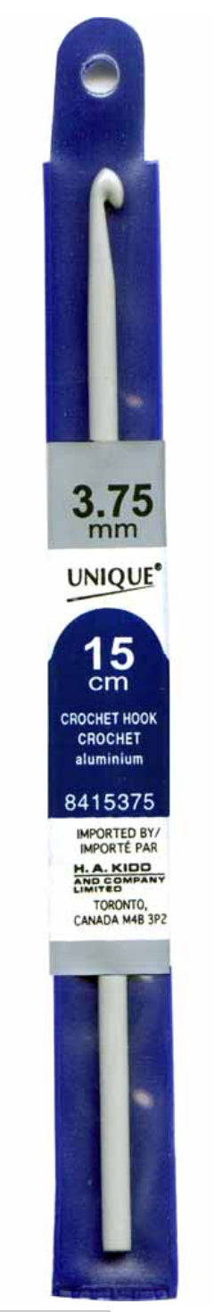 UNIQUE - Crochet aluminium 15cm / 6´´