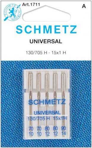 Schmetz - Lots de 5 aiguilles pour machine à coudre
