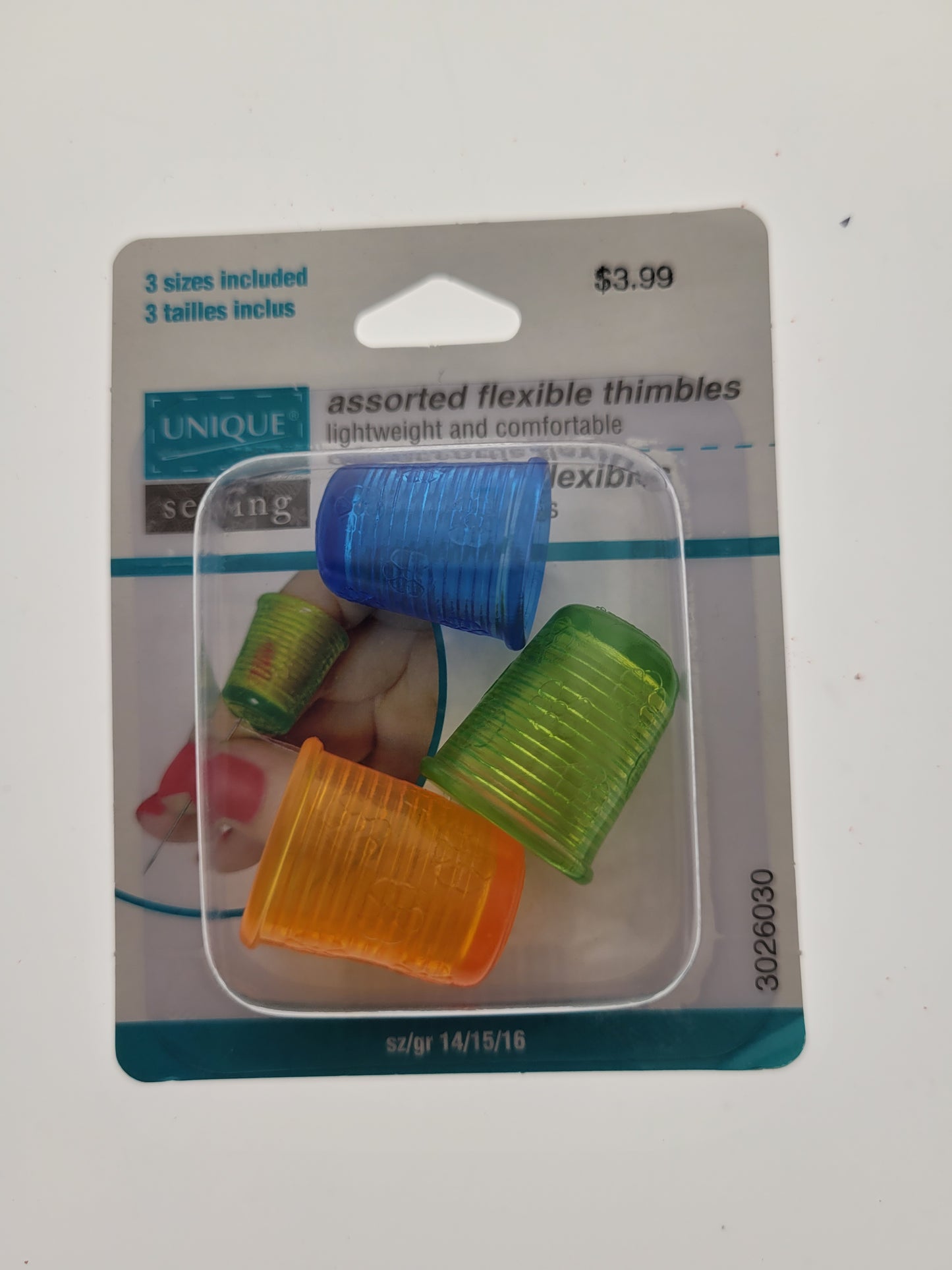 3 dés assortis flexibles