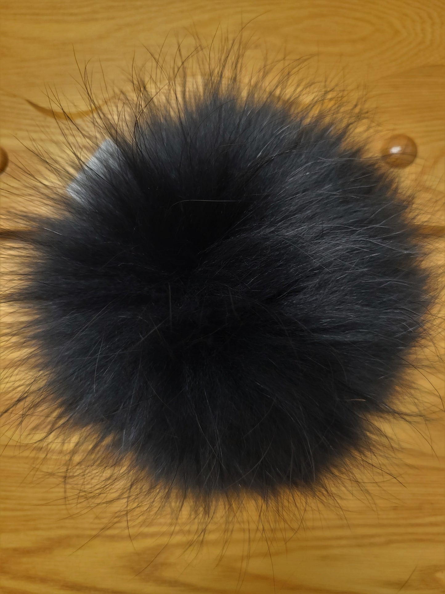 Pompons fourrure naturelle et pompons synthétique