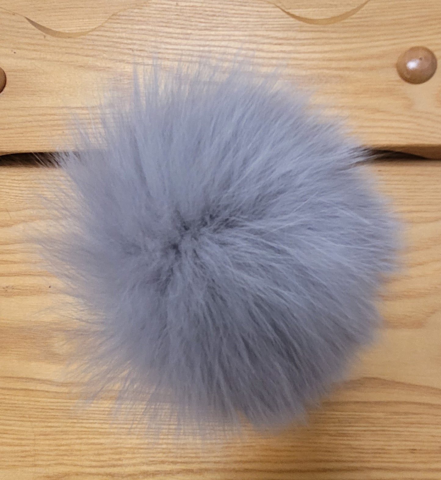 Pompons fourrure naturelle et pompons synthétique