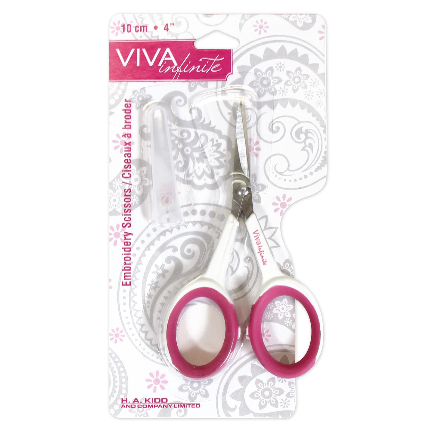 VIVA INFINITE - Ciseaux à broder 4″ (10cm)