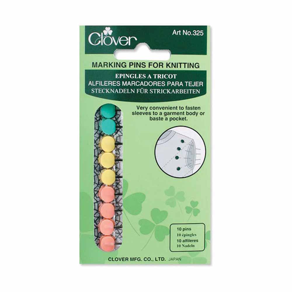 CLOVER 325 - Épingles à marquer pour tricot - 10mcx.