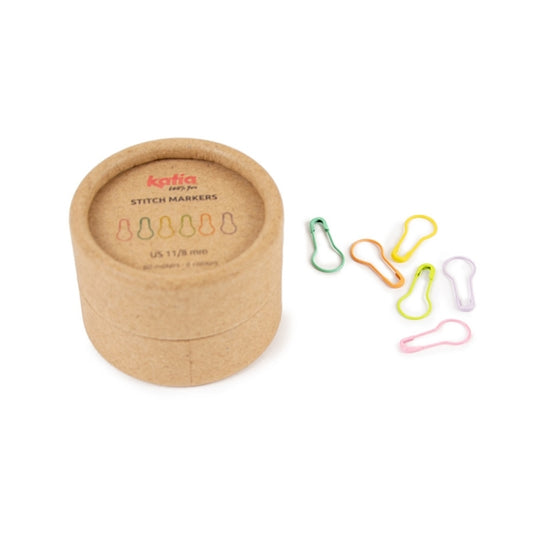 Katia - 60 marqueurs métalliques colorés - Repères de maille
