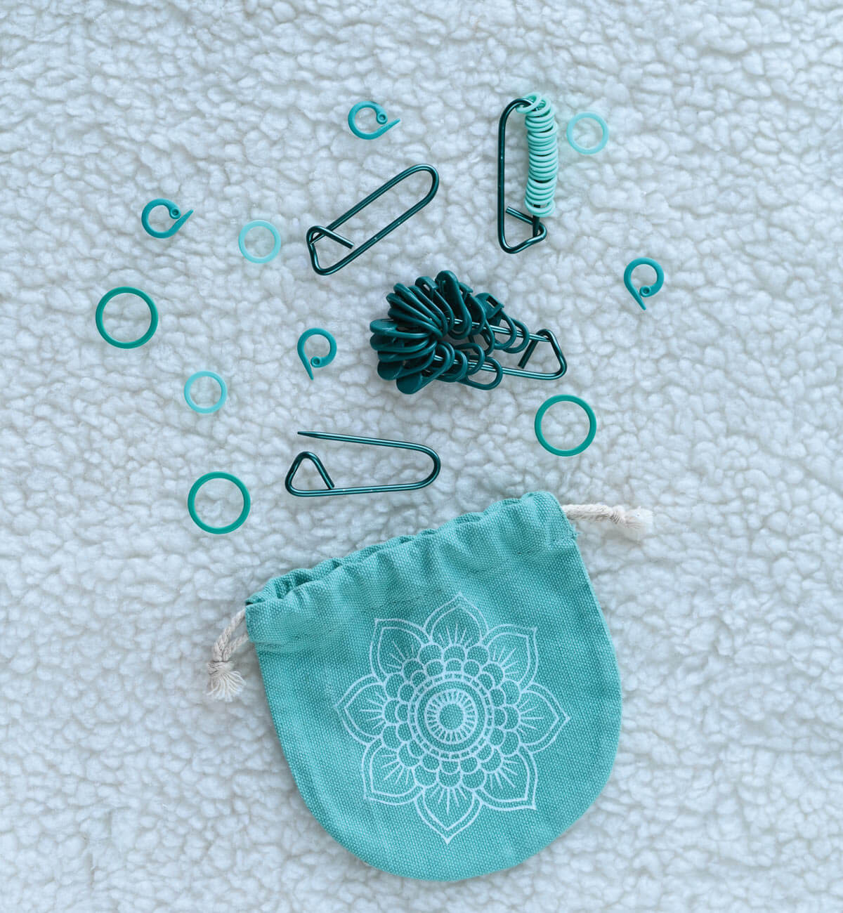 Collection Mindful - 100 Marqueurs variés pour les mailles
