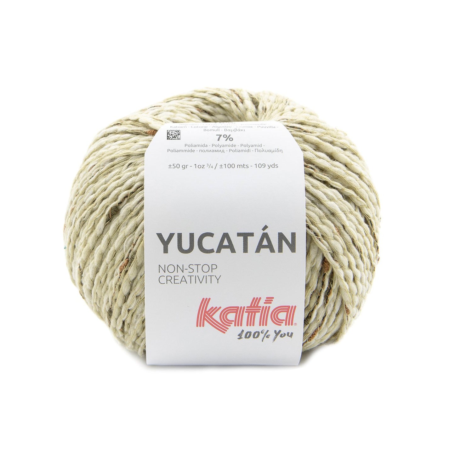 Katia - YUCATÁN - 39% Viscose - 38% Polyester - 16% Coton - 7% Polyamide