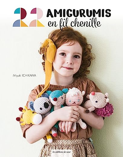 Livre - 22 amigurumis en fil chenille