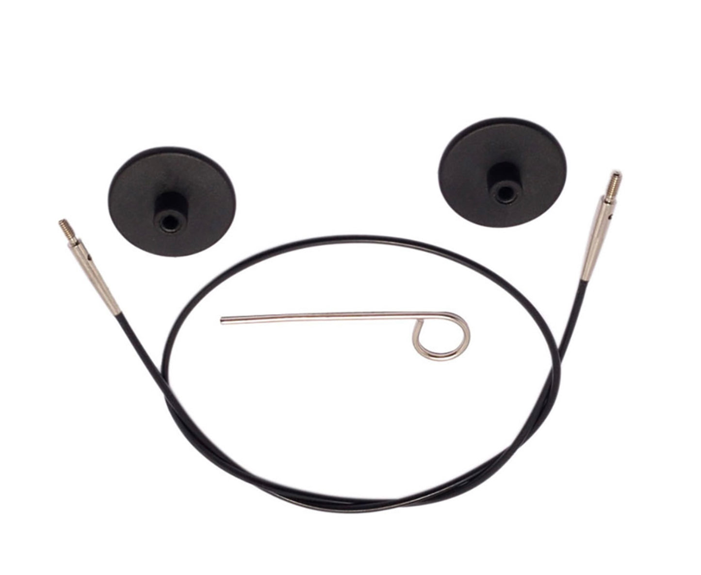 Knit Pro- Câbles interchangeables noir