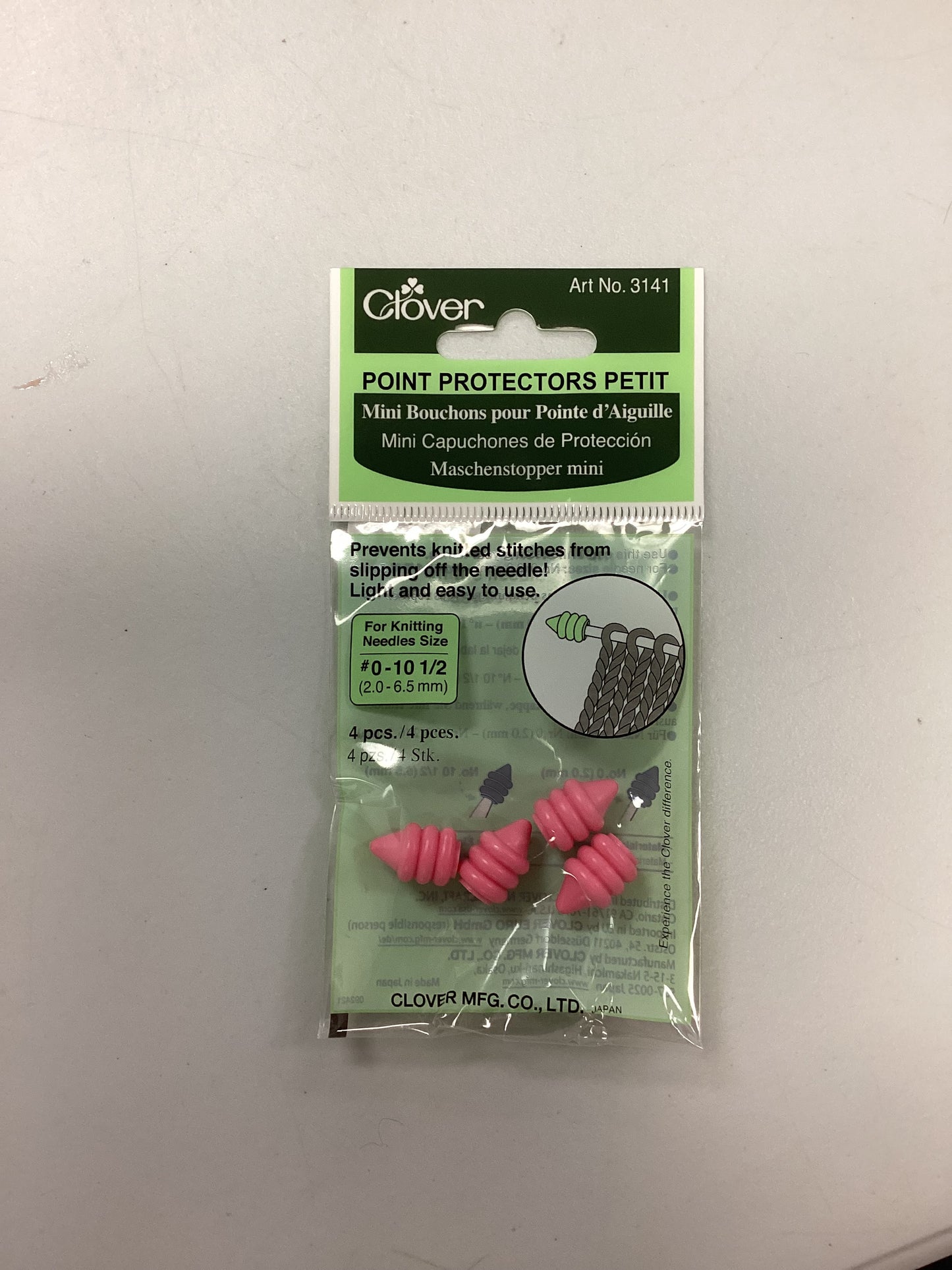 CLOVER 3141 - Petits protecteurs de pointe - 2 ensembles