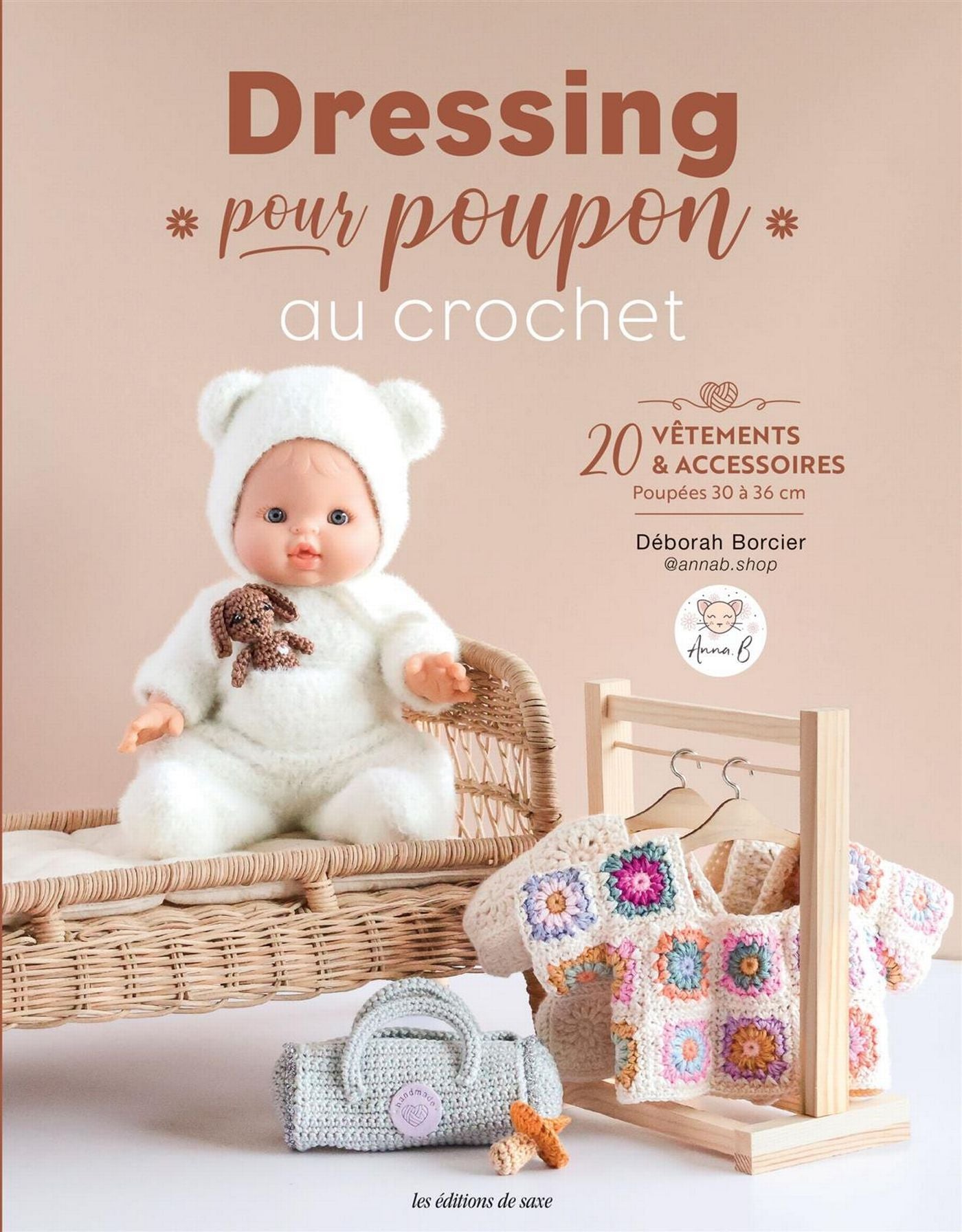 Dressing pour poupon au crochet