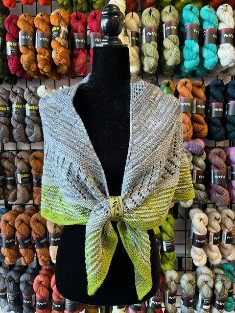 Ensemble de tricot- Patron Crosswalk Shawl