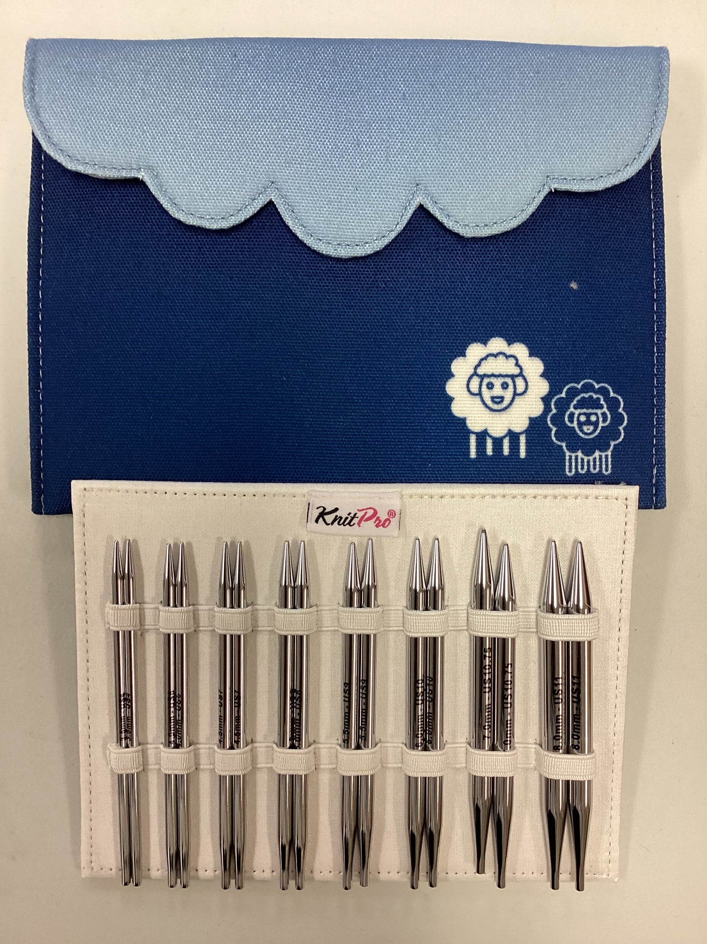 Knit Pro - Ensemble deluxe interchangeable Nova Métal 5,0’’