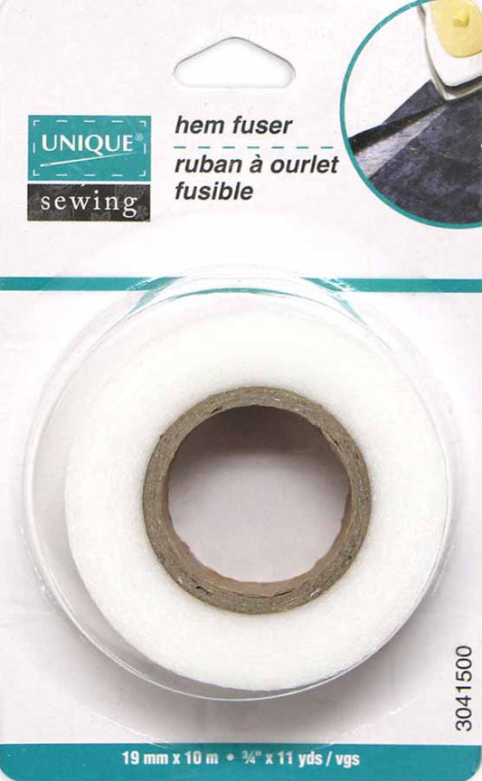 Ruban à ourlet thermocollant- 19mm x 10m (3⁄4″ x 11v)