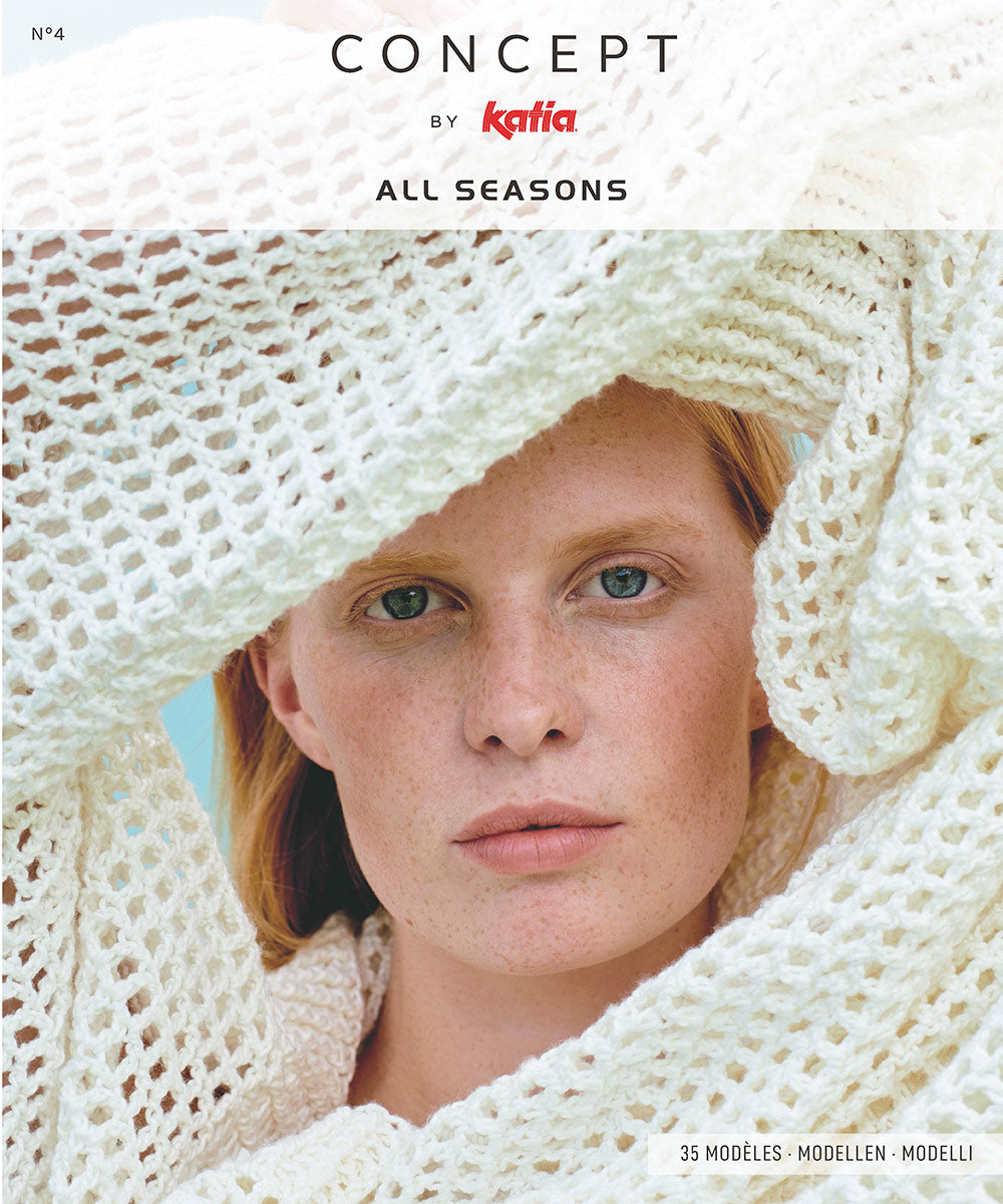 Ensemble 2 catalogues - Livre Concept ALL SEASONS No. 4 + Revue Katia Concept PRINTEMPS-ÉTÉ No.14