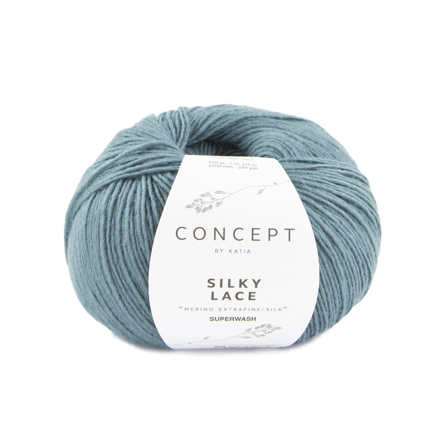 Katia Concept - SILKY LACE - 80% Merino Extrafine Superwash - 20% Soie