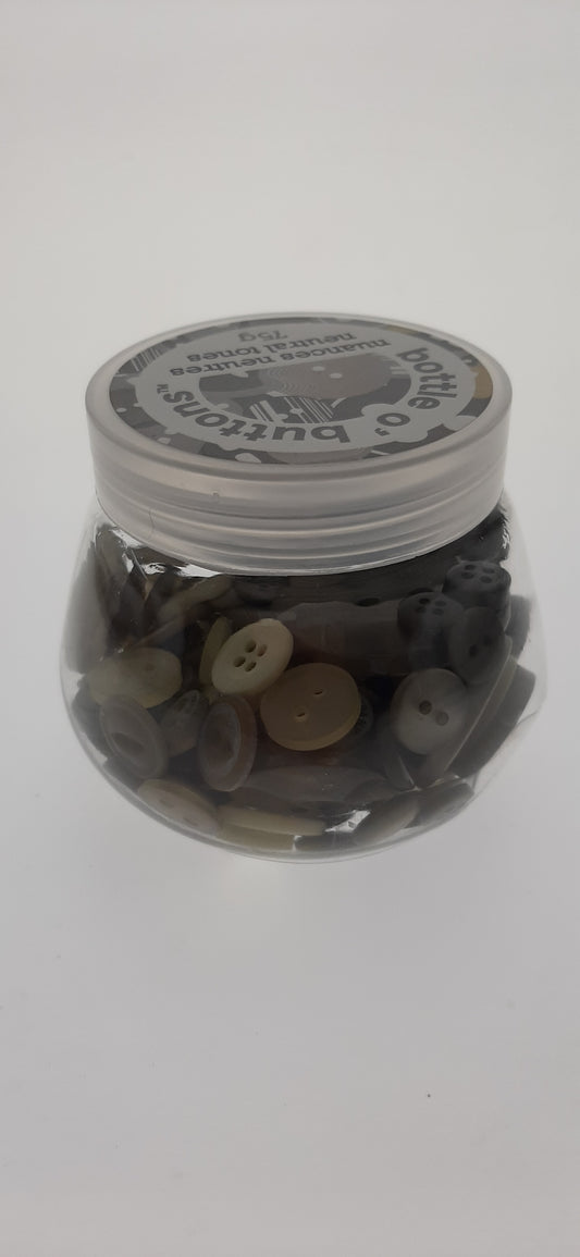 Pot de boutons variés - 75g