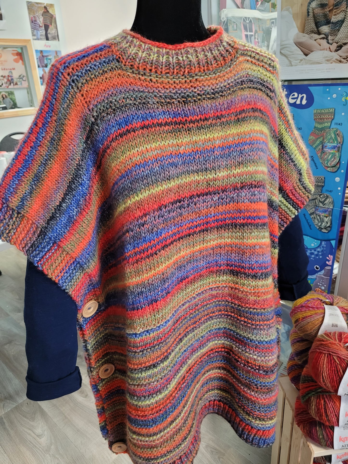 Modèle Poncho à Claire