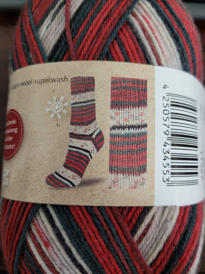 RELLANA Garne - Flotte Socke Christmas!