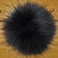 Pompons fourrure naturelle et pompons synthétique