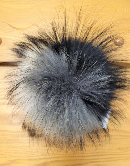 Pompons fourrure naturelle et pompons synthétique