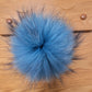 Pompons fourrure naturelle et pompons synthétique