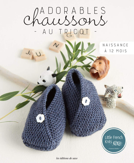 Adorables chausson au tricot