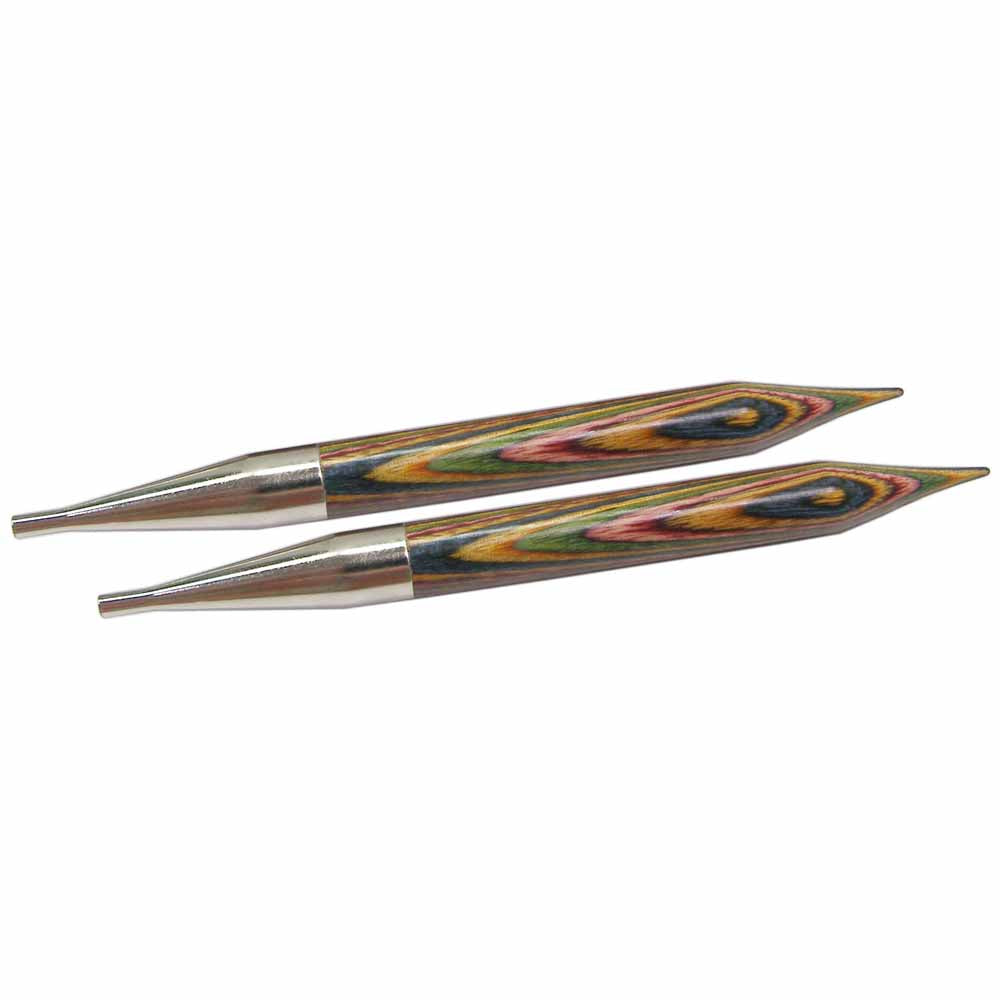 KNIT PICKS - Aiguilles circulaires interchangeables en bois Rainbow 12cm (5″)