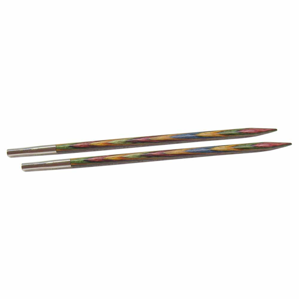 KNIT PICKS - Aiguilles circulaires interchangeables en bois Rainbow 12cm (5″)