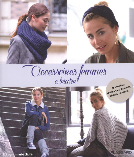 Accessoires femmes à tricoter