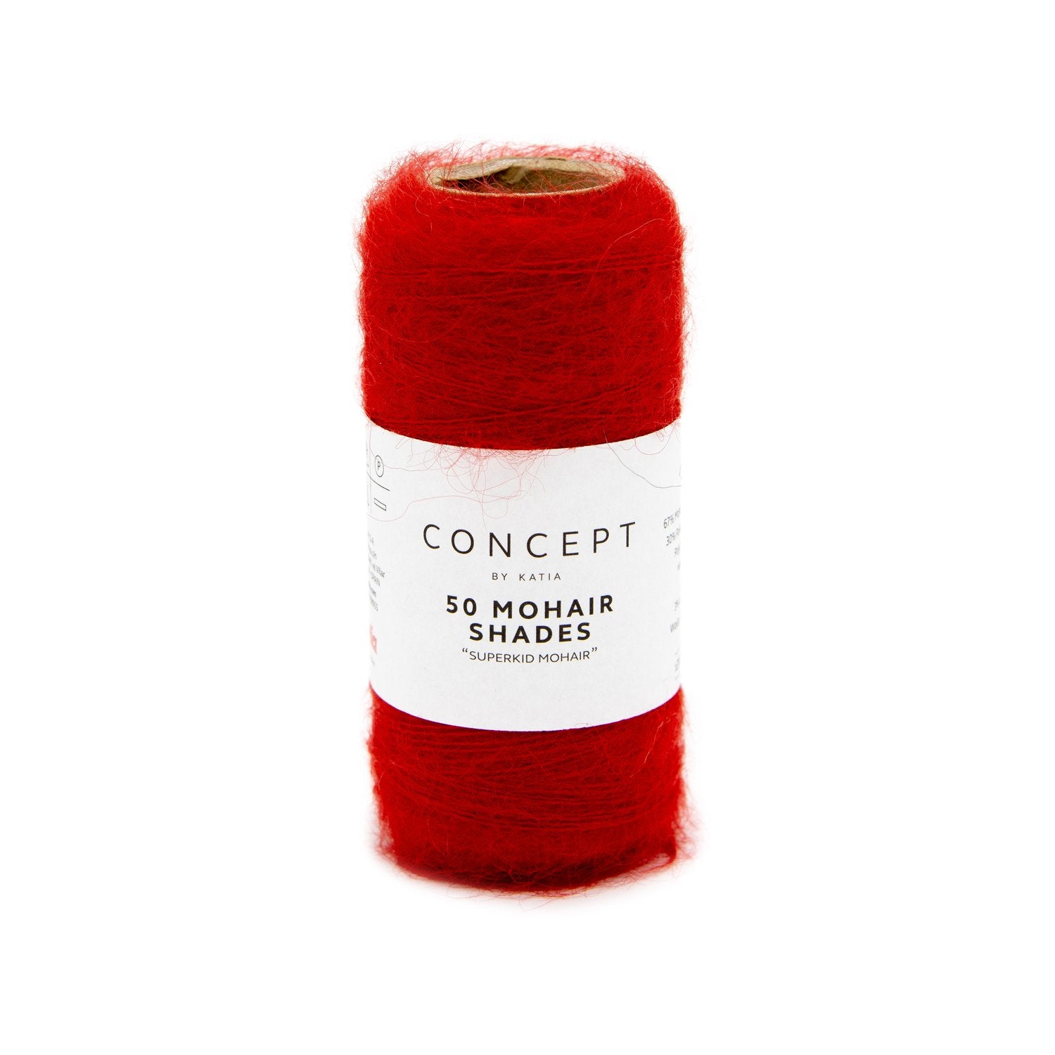 Cache-cou en laine coloris rouge H - GIANNINI CREATIONS MONTE-CARLO