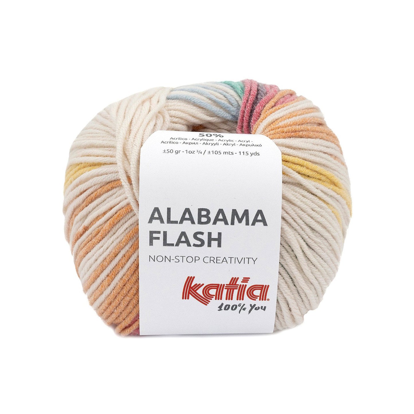 Katia - ALABAMA FLASH - 50% Acrylique - 50% Coton