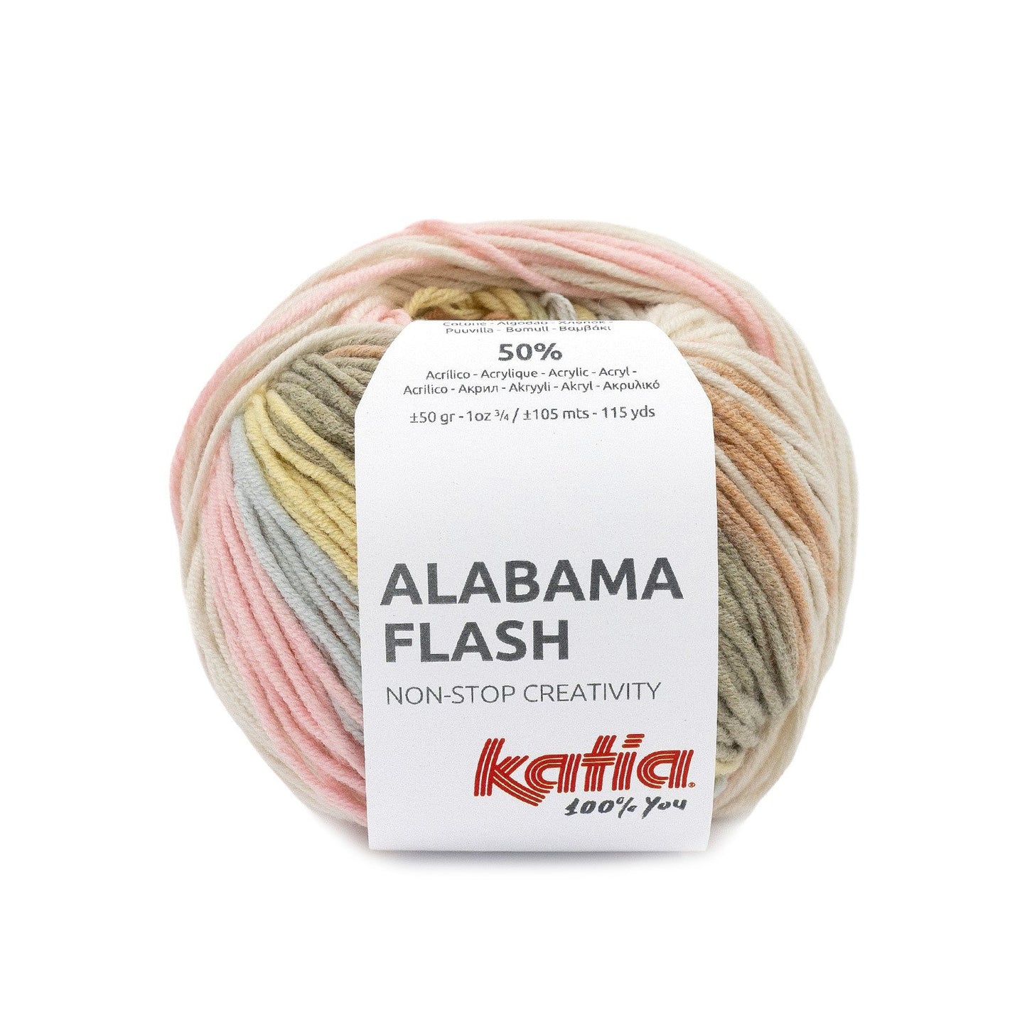 Katia - ALABAMA FLASH - 50% Acrylique - 50% Coton