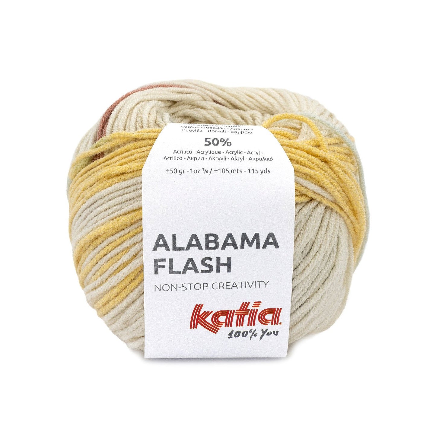 Katia - ALABAMA FLASH - 50% Acrylique - 50% Coton