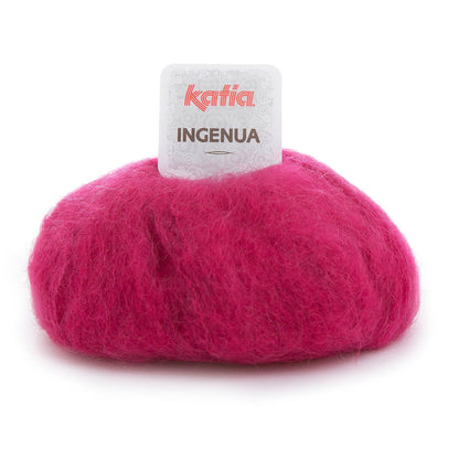 Katia - LAINE Mohair INGENUA - 78% Mohair - 13% Polyamide - 9% Merino