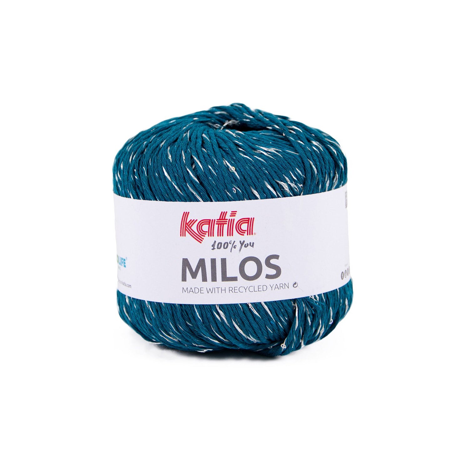 Katia  - MILOS - 40% Coton recyclé - 40% Polyester Recyclé - 20% Polyester