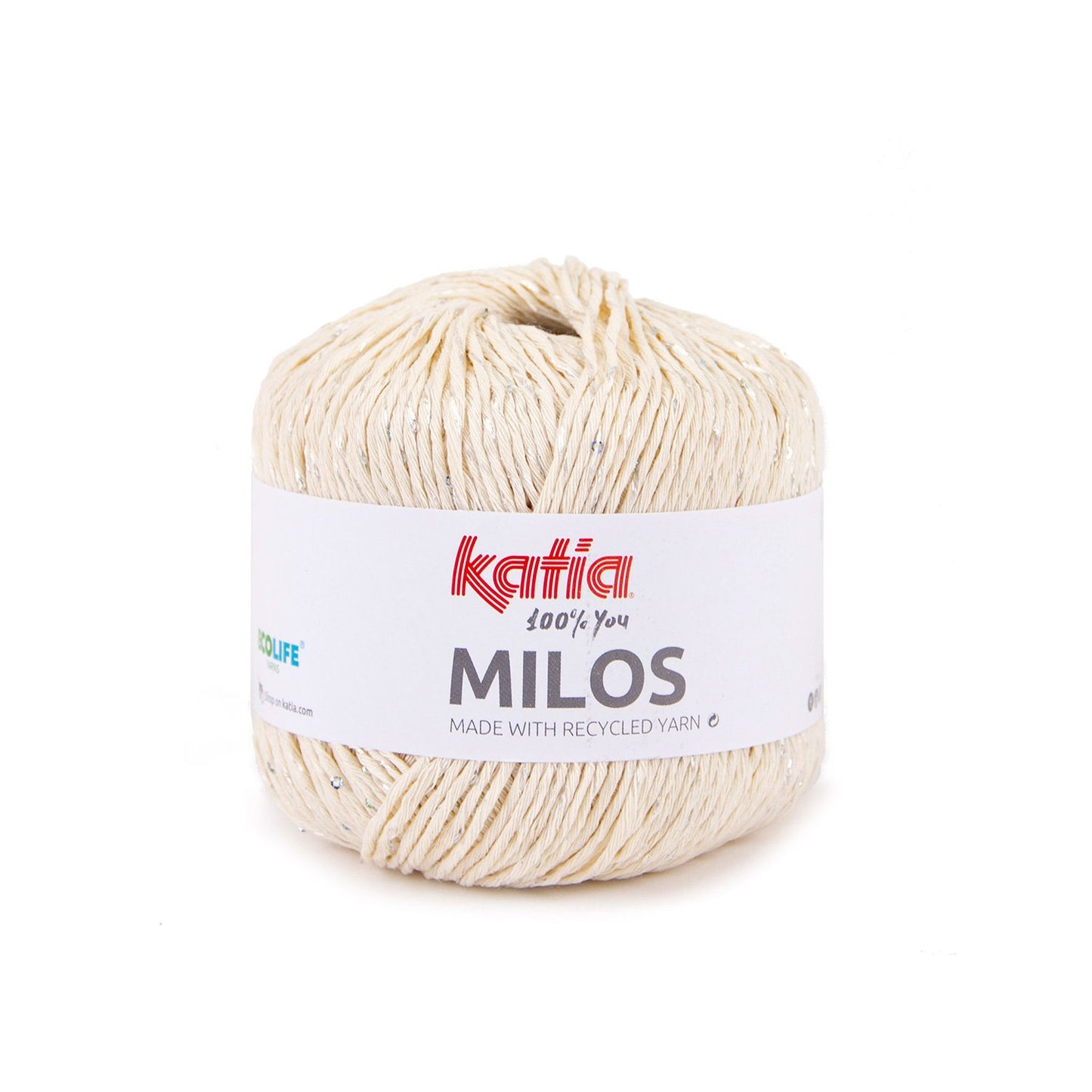 Katia  - MILOS - 40% Coton recyclé - 40% Polyester Recyclé - 20% Polyester