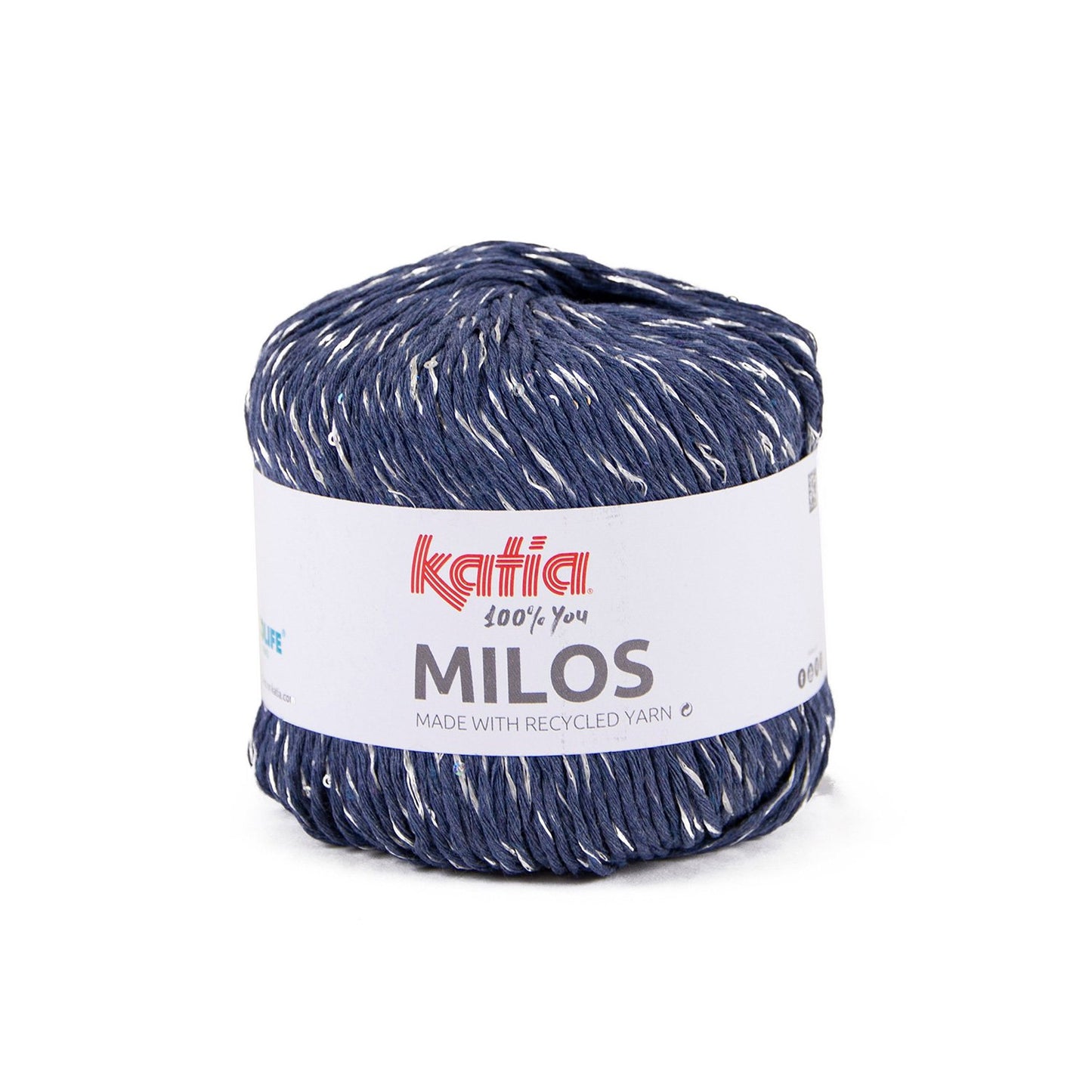 Katia  - MILOS - 40% Coton recyclé - 40% Polyester Recyclé - 20% Polyester