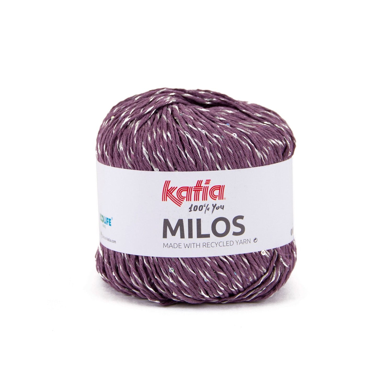 Katia  - MILOS - 40% Coton recyclé - 40% Polyester Recyclé - 20% Polyester