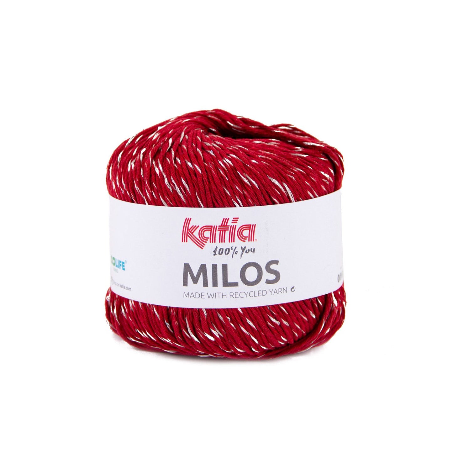 Katia  - MILOS - 40% Coton recyclé - 40% Polyester Recyclé - 20% Polyester