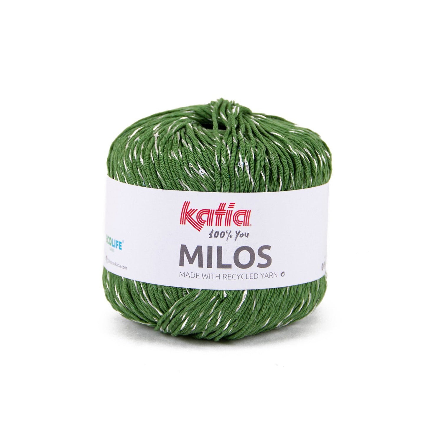 Katia  - MILOS - 40% Coton recyclé - 40% Polyester Recyclé - 20% Polyester