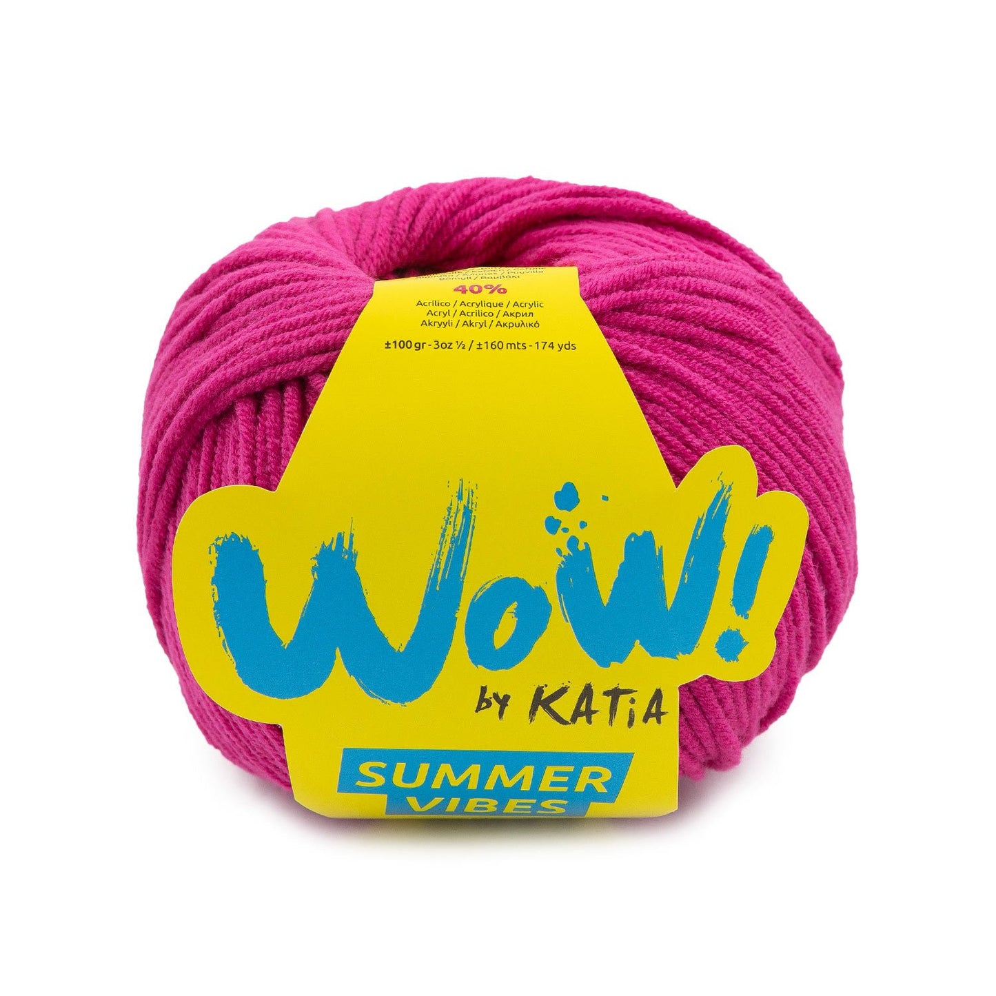 Katia - WOW! SUMMER VIBES - 60% Coton - 40% Acrylique