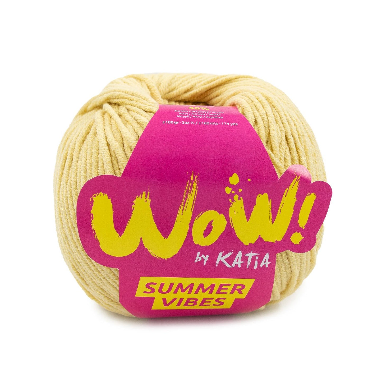 Katia - WOW! SUMMER VIBES - 60% Coton - 40% Acrylique