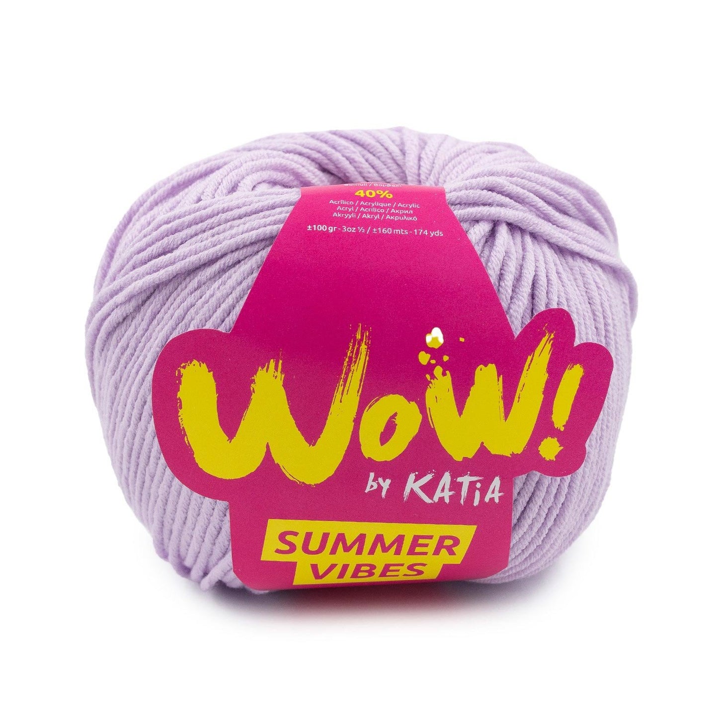 Katia - WOW! SUMMER VIBES - 60% Coton - 40% Acrylique