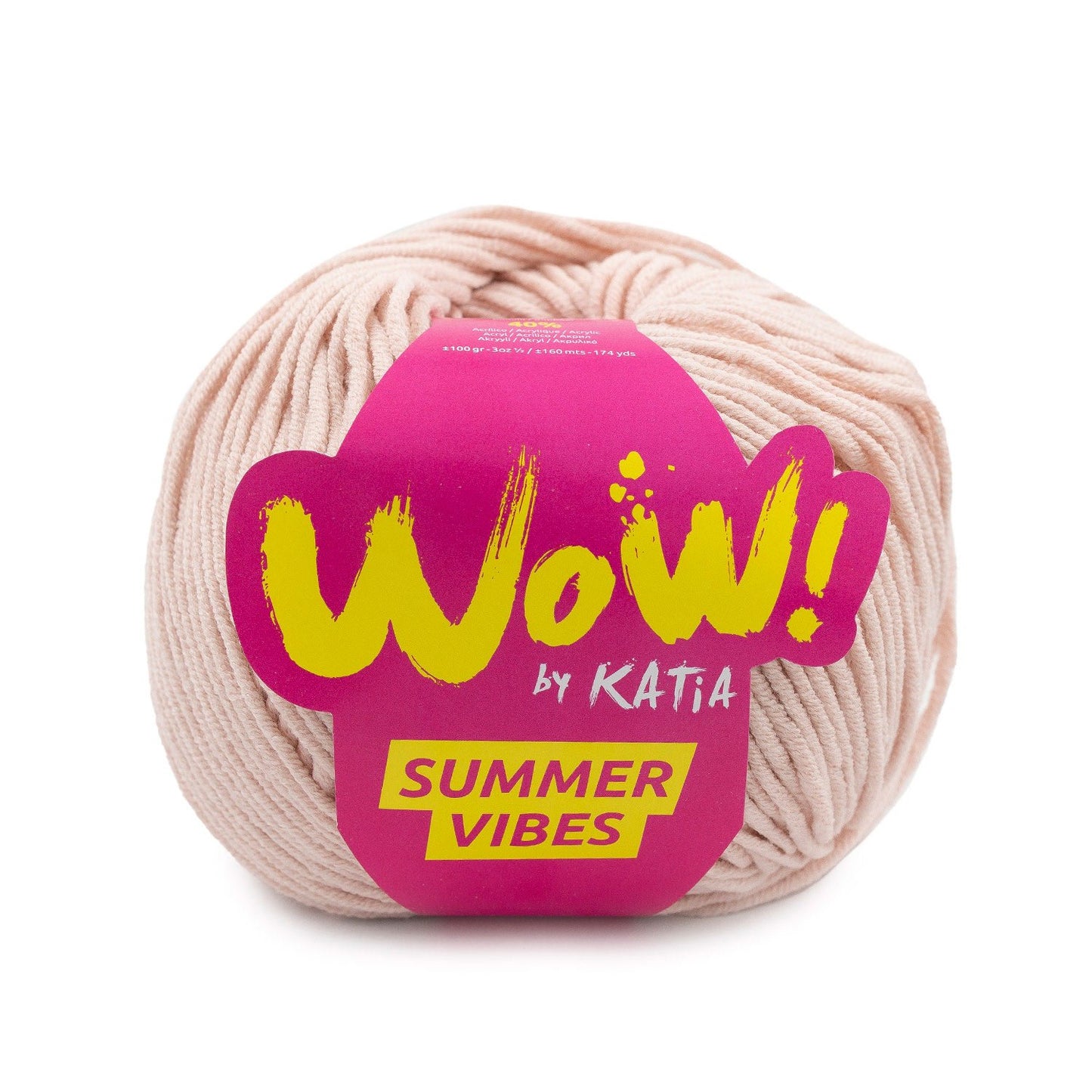 Katia - WOW! SUMMER VIBES - 60% Coton - 40% Acrylique